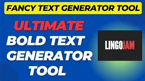 lingojam bold|𝐁𝐨𝐥𝐝 𝐓𝐞𝐱𝐭 𝐆𝐞𝐧𝐞𝐫𝐚𝐭𝐨𝐫 .